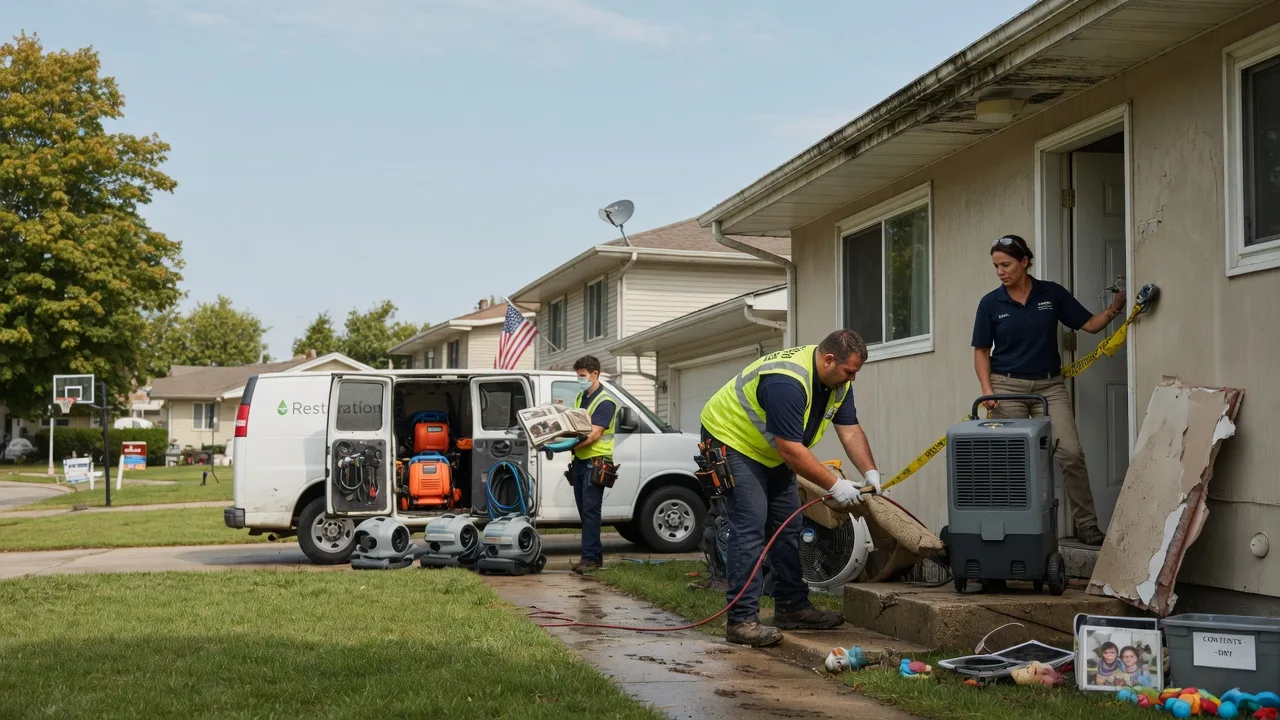 Water Damage Restoration in Laketon, IN near me